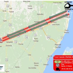 Tour en Helicoptero a Chichen Itza desde Cancun todo uncluido con alimentos y bebidas y guia profesional