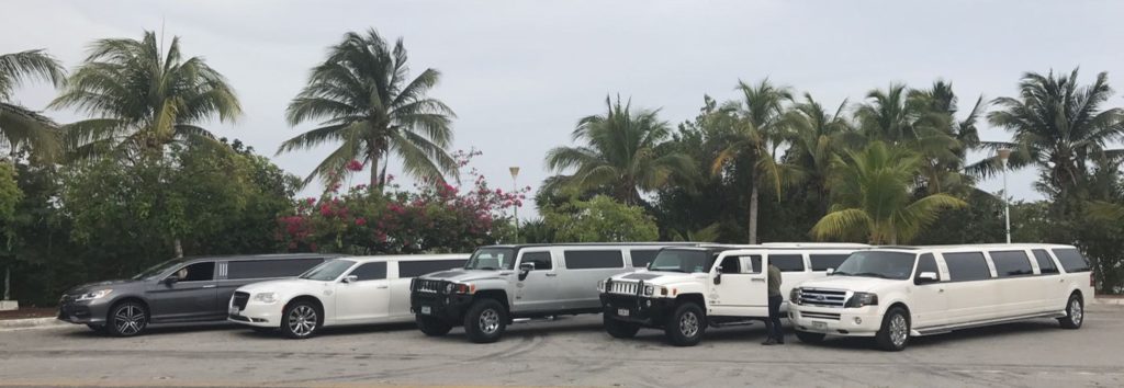 Renta de limosina en cancun con traslado en helicóptero servicio de lujo tour privado