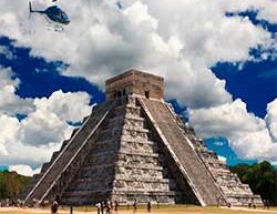 Tours en helicoptero en cancun tou en helicoptero sobre Chichenitza privado charter tour aereo de lujo