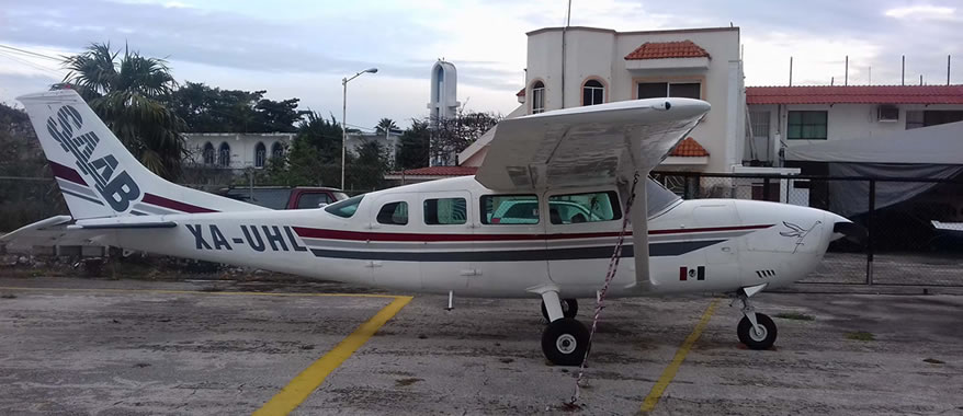 CESSNA 207 RENTA DE AVIONETA EN PLAYA DEL CARMEN