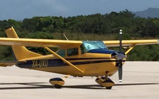 Renta de avioneta para 4 pasajeros CESSNA 182 en Cancun Mexico