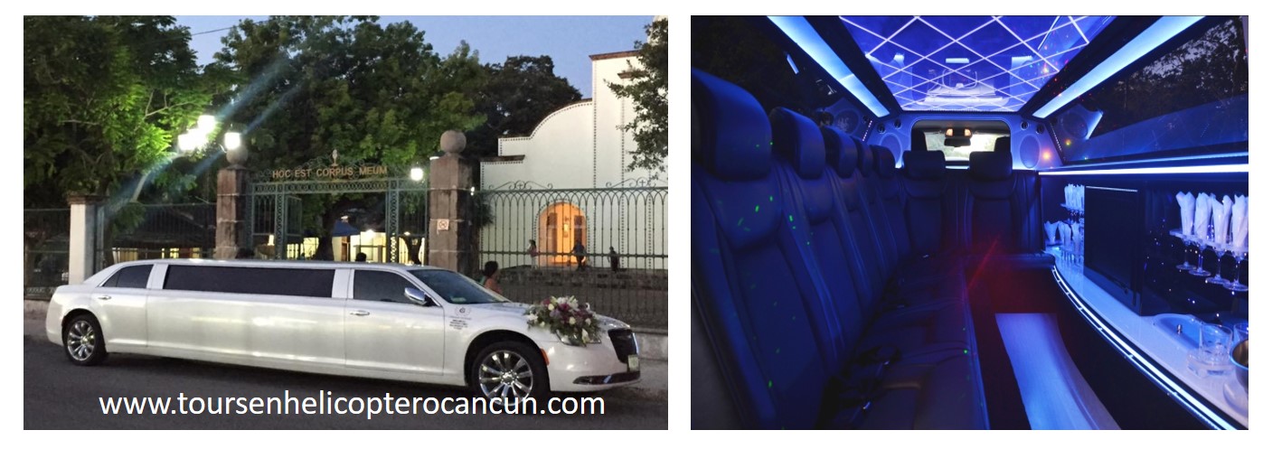 LIMOSINA CHRYSLER 300 PARA 8 PAX DE RENTA EN CANCUN SERVICIO DE LUJO DESPEDIDA DE SOLTERA Y TRASNSPORTACION PRIVADA PARA BODAS Y EVENTOS ESPECIALES