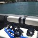 Renta de yates de lujo en cancun para tour de snorkel yate uniesse spartan de 48 pies para despedida de soltera