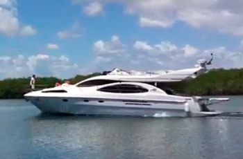 Tours en helicoptero en cancun, tours en yate privado, renta de yates de lujo, yates para charter en cancun, isla mujeres, puerto morelos, puerto cancun, azimut de 48 pies