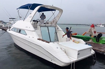 Tours en helicoptero en cancun, tours en yate privado, renta de yates de lujo, yates para charter en cancun, isla mujeres, puerto morelos, puerto cancun, sea ray de 38 pies